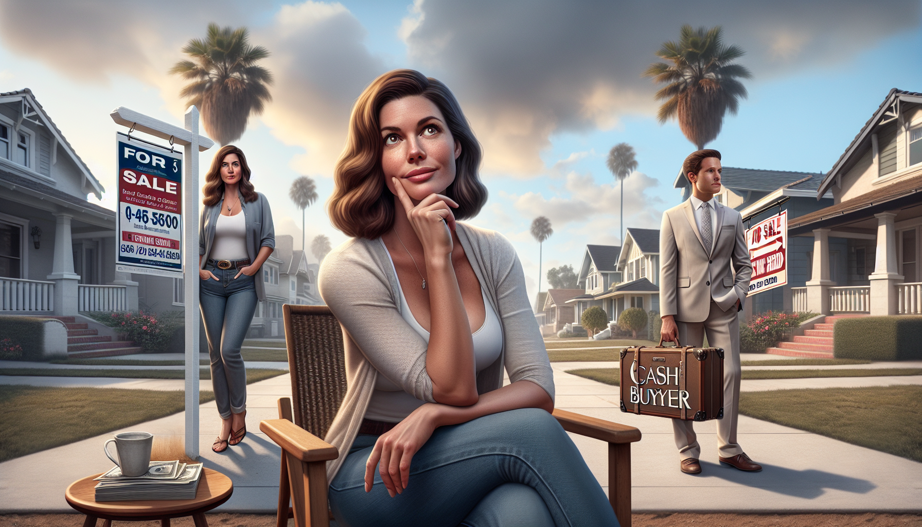 should i sell my california home to a cash buyer or list with an agent?
