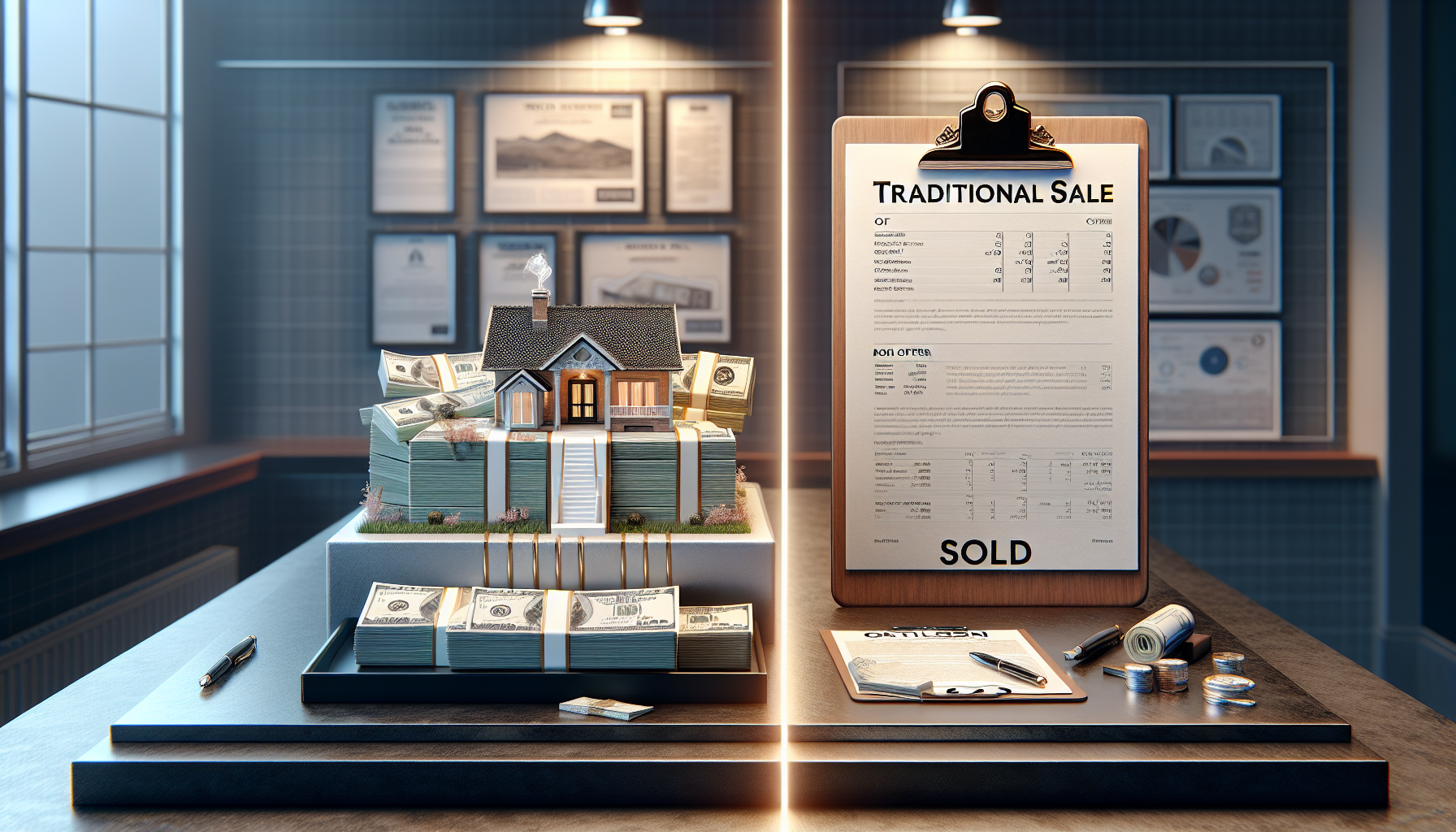 cash offer vs. traditional sale: which puts more money in your pocket?